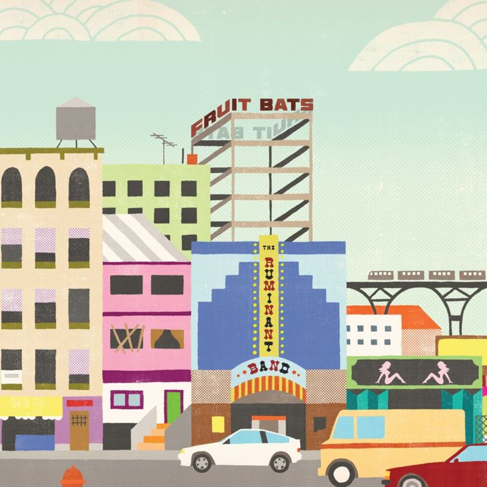 Fruit Bats - The Ruminant Band - Pink  LP LP